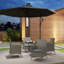 Square 5 - Piece 4 - People 80Cm L Outdoor Table Set