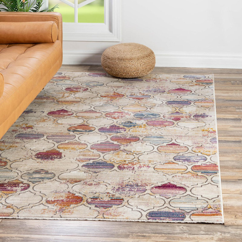 Kaye Damask Indoor Rug, Rectangle 10' x 13'8"