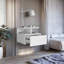 Table de chevet murale polyvalente avec rangement intelligent et design élégant