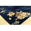 Art Deco Wool Floral Area Rug
