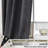 Wulfram Cotton Blend Textured Semi-Sheer Back Tab/Rod Pocket Curtain Pair-119992012-119992011