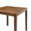 Ensemble de table de salle à manger de style transitionnel 5 pièces avec table à hauteur de comptoir et chaises à dossier à lattes, parfait pour les maisons modernes et traditionnelles., Ensemble de table de salle à manger