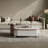 Extendable Marble Coffee Table with Drawers