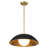 Lebone 1 - Light Matte Black Bowl Pendant (17.7'')-2117993594