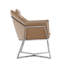 Fauteuil d'appoint rembourré Origami-1556649342