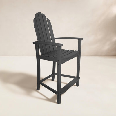 POLYWOOD® Classic Adirondack Patio Bar Stool