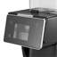Machine à glaçons en ABS noir foncé pour les petits rassemblements, produit 44 lb de glace flocon de neige par jour