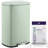 Connor Rectangular 13.2-Gallon Trash Can with Soft-Close Lid and FREE Mini Trash Can-93067881
