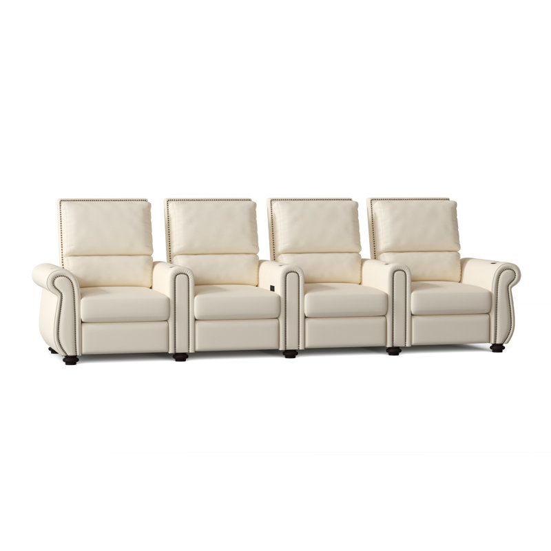 Sièges de cinéma maison Stallion HR Series (rangée de 4), Polaire luxueux