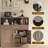 Abriah 31.4" Wide Sideboard Buffet Cabinet-935964938
