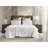 4 Pieces Sateen Sheet Set,White-122818042-122818047
