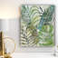 « layers palms i », reproduction sur toile tendue-31597528