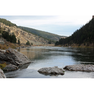 Loretta Missouri River by Jkauffeld - Wrapped Canvas Print