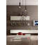 Odeya 3 - Light Black Cluster Pendant