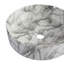 Ceramic Round Above Counter Bathroom Sink Art Basin Background With Grey Patterns-130074632