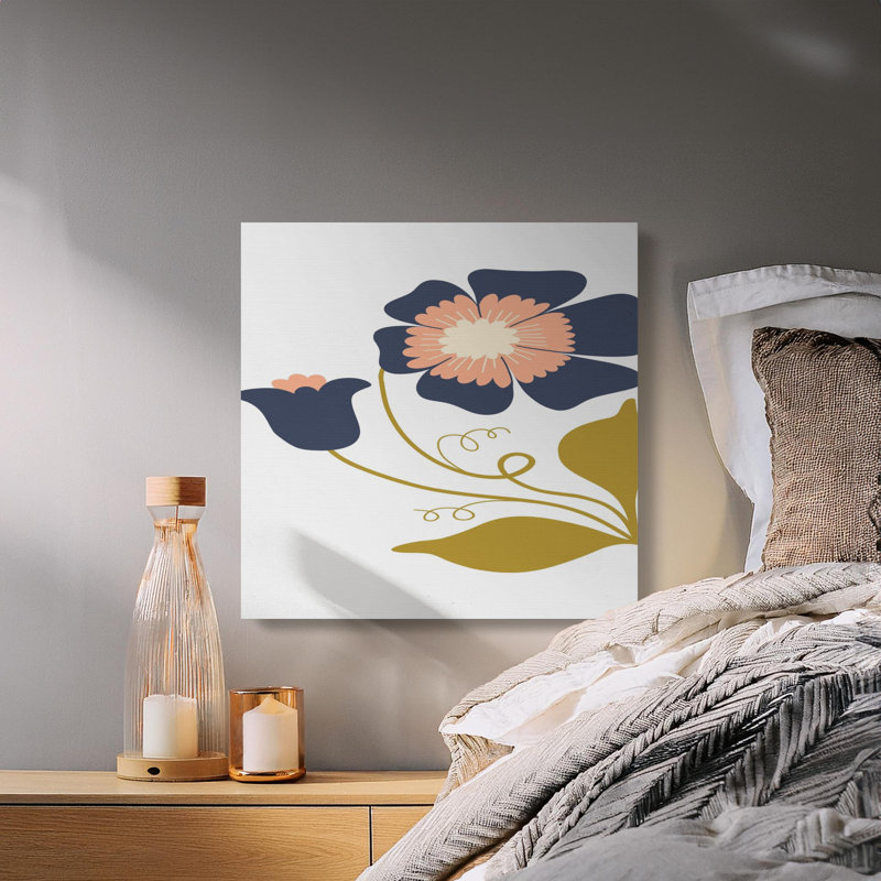 1 Piece Wrapped Canvas Wall Art Set, 15.24 cm H x 15.24 cm W