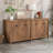 Darries 65.984'' Wide 2 - Shelf Credenza with Cable Management