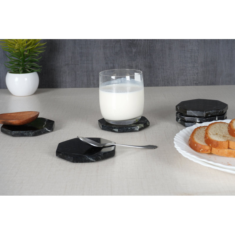 Marble 6 Piece Coaster Set
