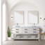 Meuble-lavabo double en chêne blanc 72 po X P 22 po D-117970958-117970956