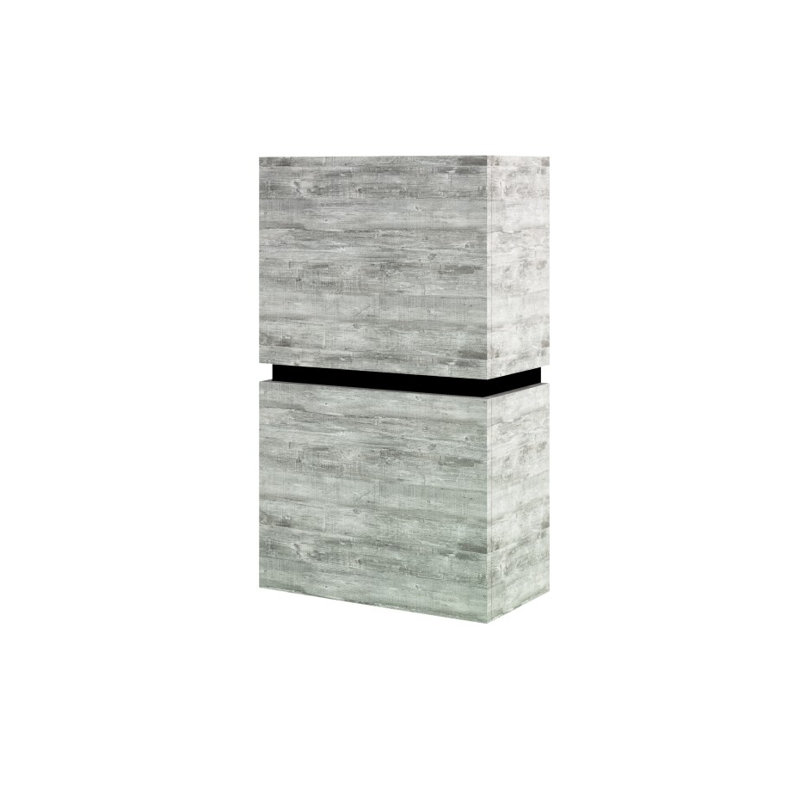 Flensburg Bathroom Cabinet, Evola Raw