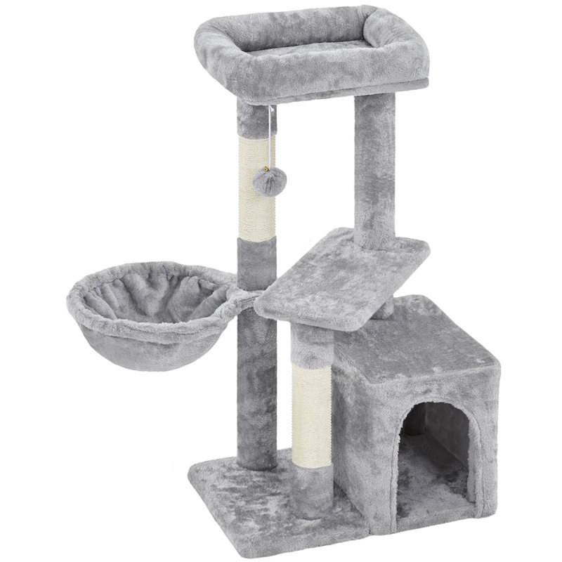 Arbre à chat 33 ", Gris pâle
