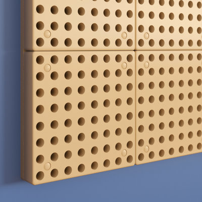 Bright Beginnings Commercial Grade Peg Panel for Modular STEAM Wall Systems