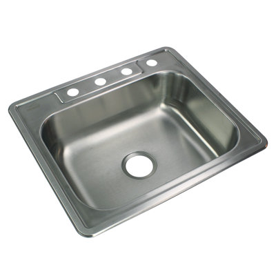 25'' L Stainless Steel Kitchen Sink