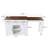 74.8" Kitchen Island With Extendable Dining Table & Power Outlet - Rolling Storage Cart On Wheels With 3 Drawers & 2 Door Cabinet For Dining Room, White
