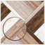 Carreau de céramique aspect bois 18 po x 18 po Austina
