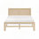 Lit plateforme en bois