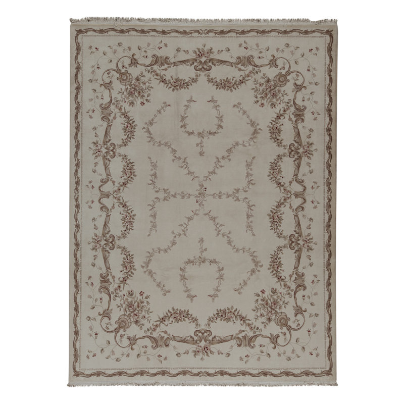 Tapis rectangulaire noué à la main