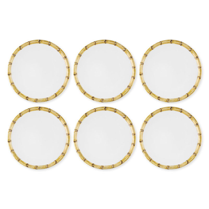 Bamboo, 9" Melamine Plate S6