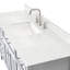 Meuble-lavabo simple 60,25 po avec comptoir en quartz Bodhin-617329418