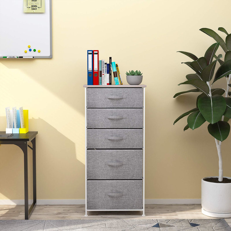 Enkela 5 Drawer Storage Drawer