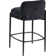 Brixen Upholstered Counter Stool with Metal Frame