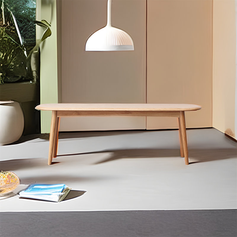 Banc en bois Loudan, H 16,14 po x l 47,24 po x P 11,81 po