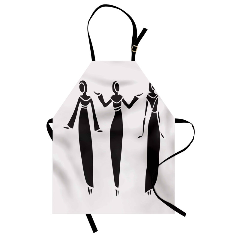 No Pattern Bib Apron
