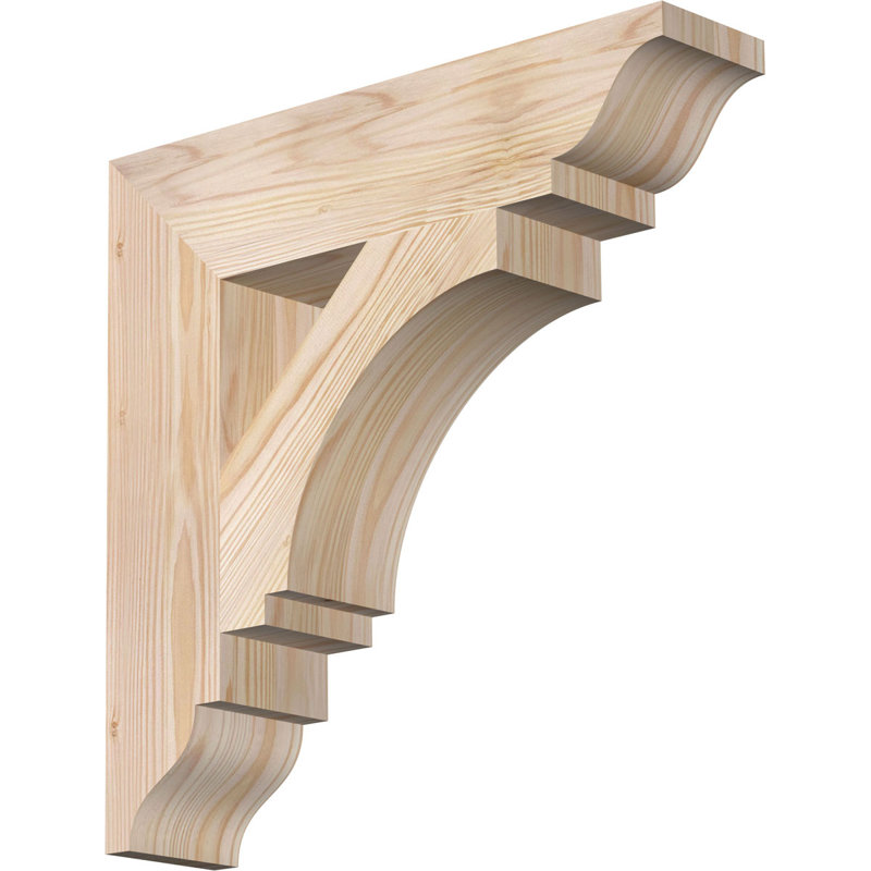 Support impérial traditionnel, H 16 po x l 3,5 po x P 16 po, Douglas (lisse)