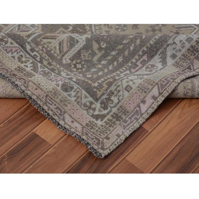 One-of-a-Kind 7'1" X 9'10" New Age Wool Area Rug in