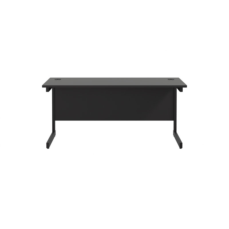 Buariki Metal Base Desk Shell, 73cm H x 180cm W x 60cm D
