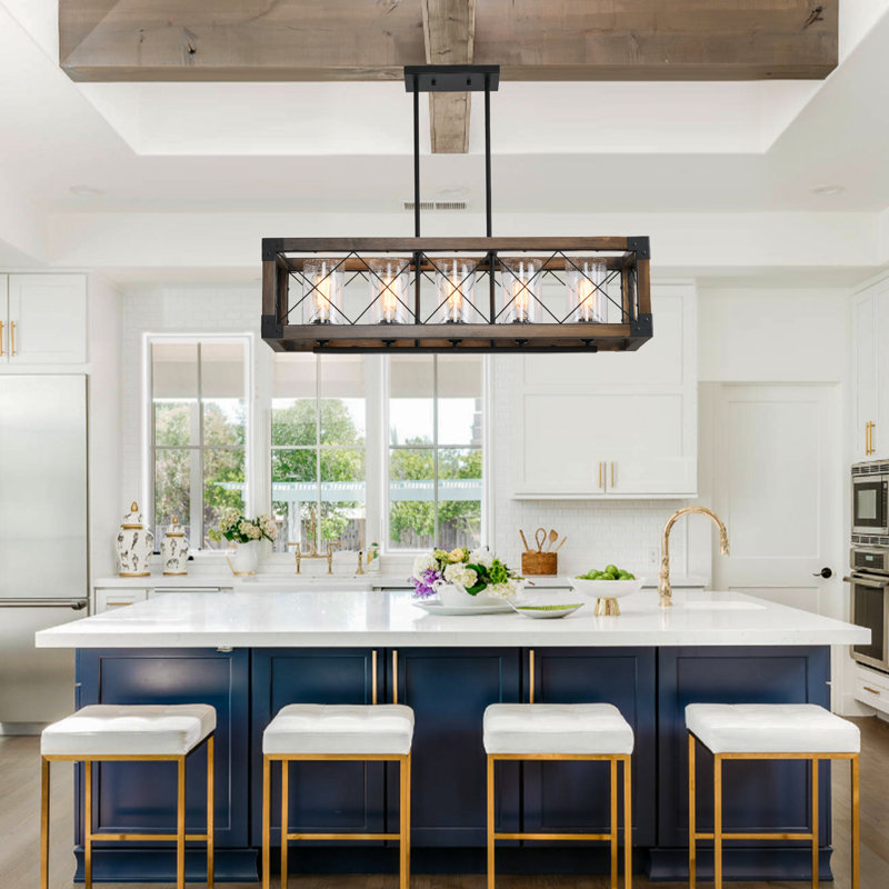 Waynetta 5 - Light Stainless Steel Pendant