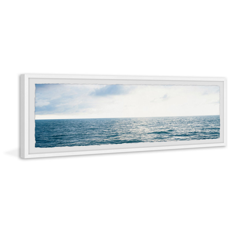 «Dive Into the Ocean», cadre photo panoramique, H 10 po x l 30 po