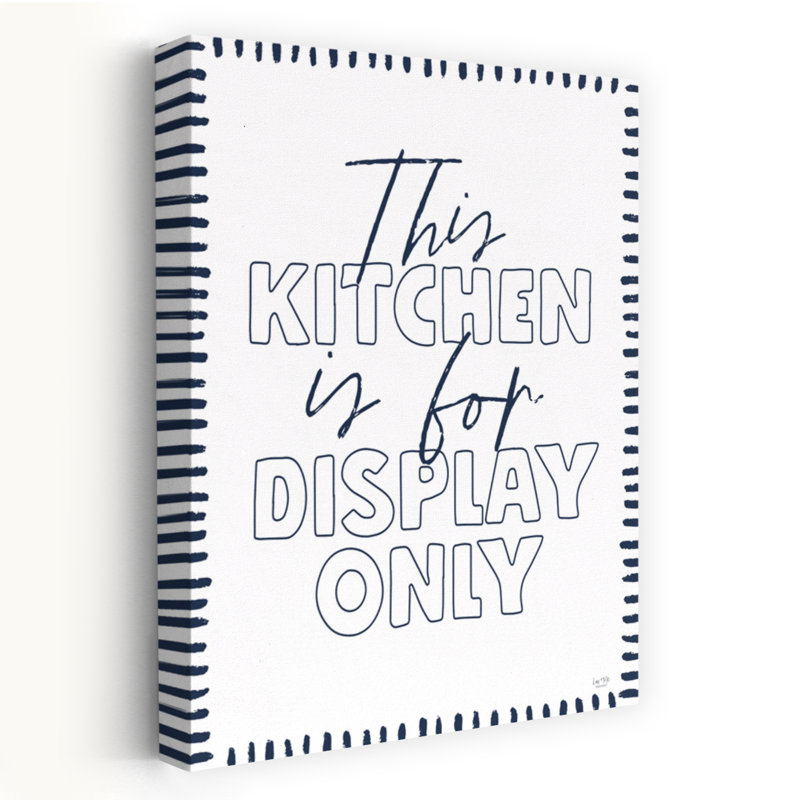 This Kitchen Is For Show Only - Modern Farmhouse Kitchen, H 24 po x l 36 po