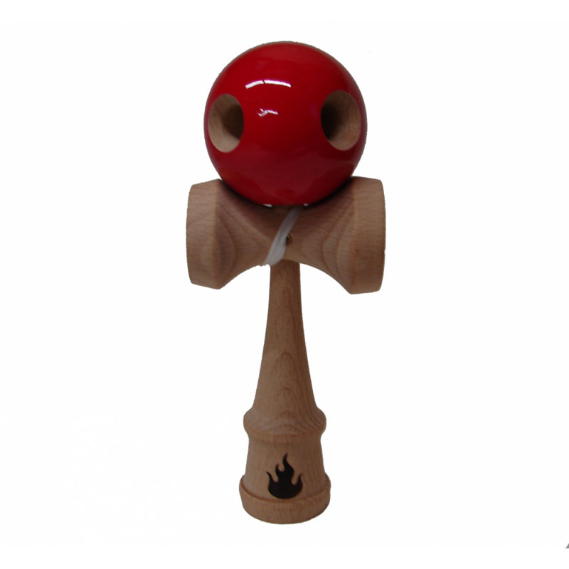 Kendama à 5 trous, Rouge