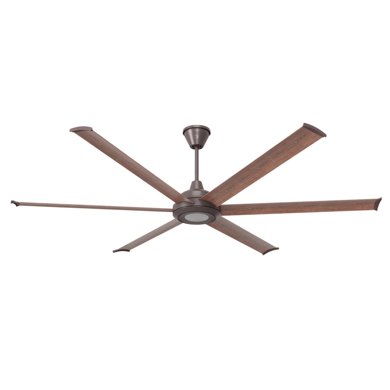 Bison Ceiling Fan, LED, 84" Wide, Oil-Rubbed Bronze