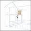 Structure de lit pleine grandeur en métal avec bureau, tablettes, prises de courant et ports USB-1741041004-1741040914