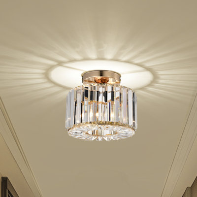 Lilyanka Crystal Semi Flush Mount