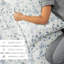 Ensemble de draps en microfibre Violets-304203370-398252980