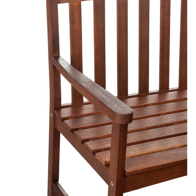 Banc de jardin en bois Lancaster Eucalyptus