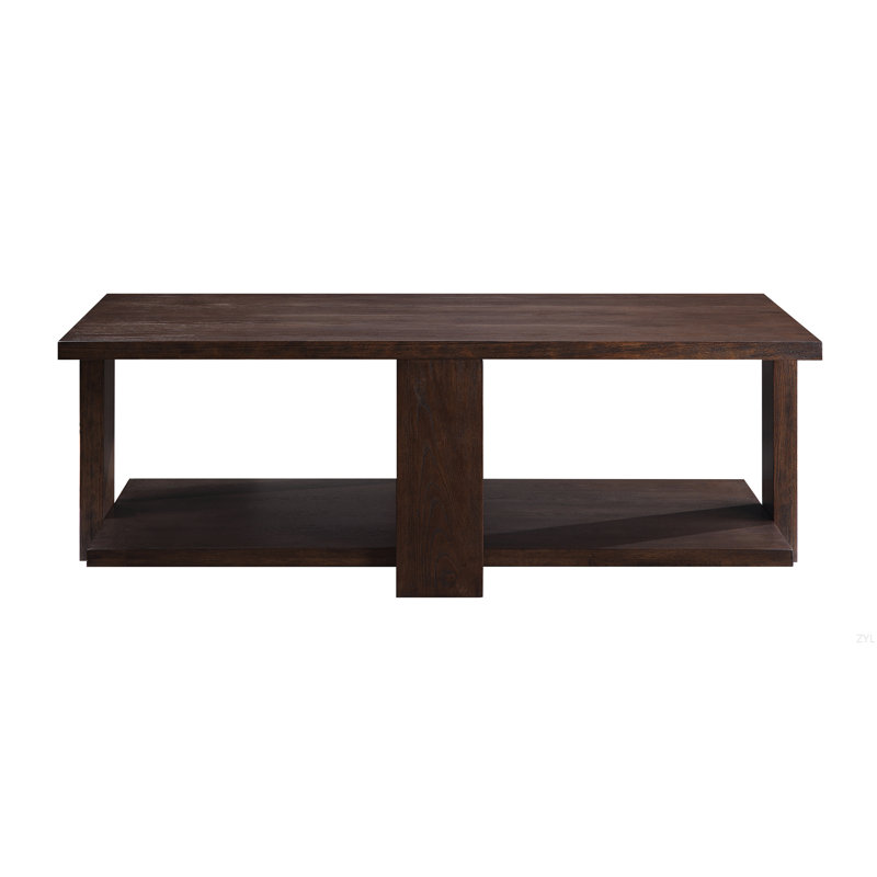 Walnut Finish Coffee Table